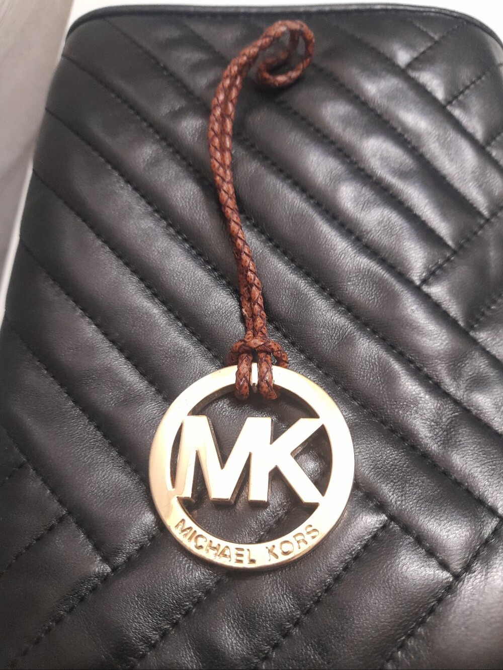 Michael Kors Pendant Gold Tone Bag Charm